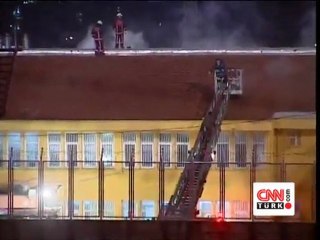 Kartal Kapalı Cezaevinde yangın