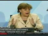 Continúan gestiones para el apagón nuclear en Alemania
