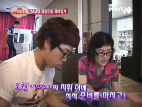 090714 2AM「ラブエスコート」 2_12　ミンギ君と実践