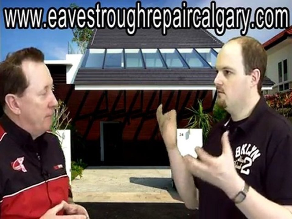 http://eavestroughrepaircalgary.com Importance of eavestroughs and downspouts