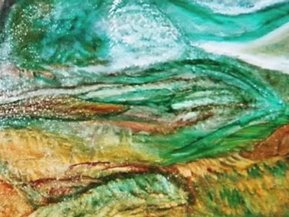 Détente relaxation par l'énergie des couleurs, du son et mouvement Art Abstrait Universel