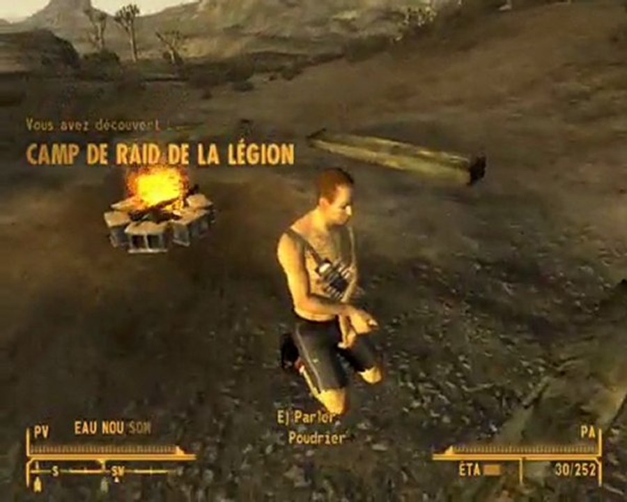Fallout New Vegas (part.027) Demarrage (Camp Raid de la legion)
