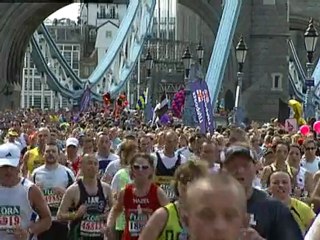 Celebs get ready for the London Marathon!