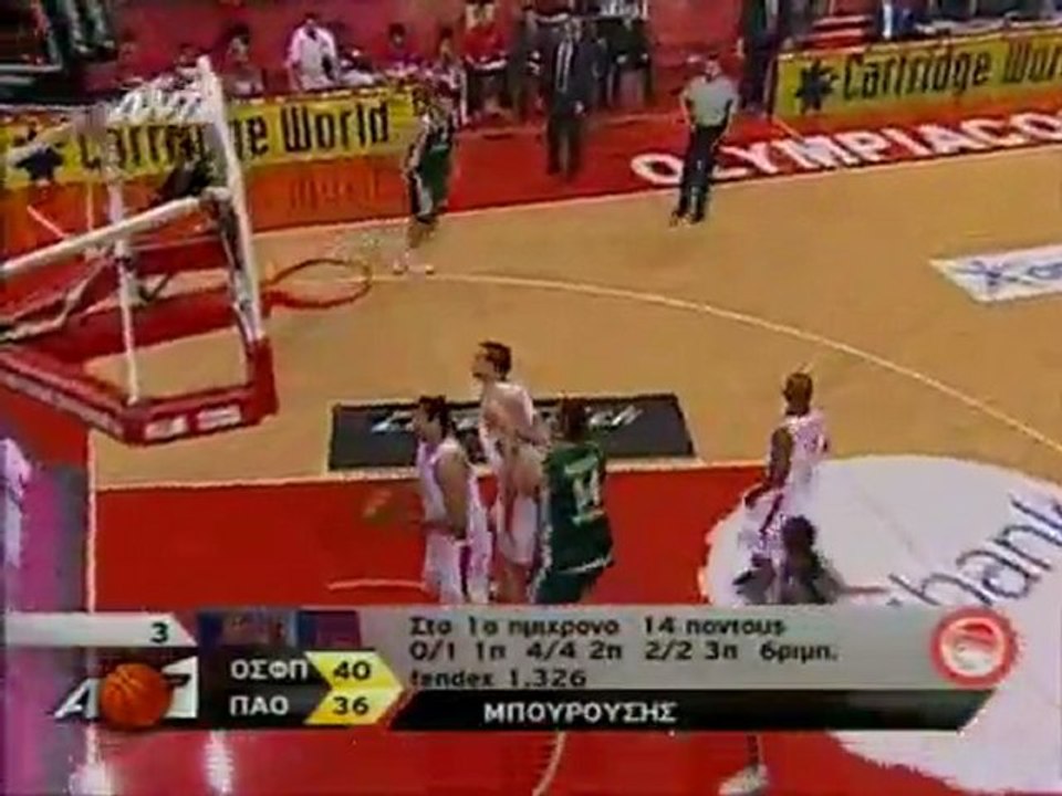 2008-09: Ολυμπιακός-Παναθηναϊκός 67-69