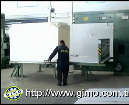 Vertical foam cutting machine (GIMO)