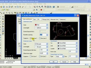 AutoCad Dimension Style-1