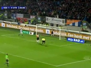Eredivisie, Heerenveen 3-0 Utrecht