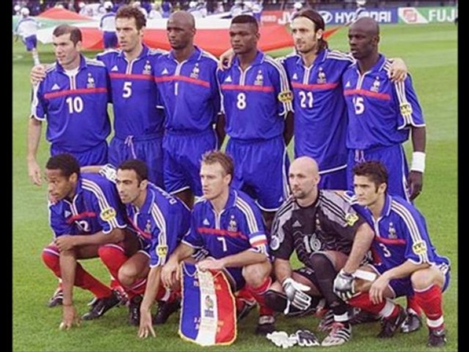 Bleus 1998-2000 - Une équipe en Or