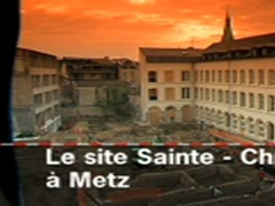 Le site  Sainte-Chrétienne à Metz