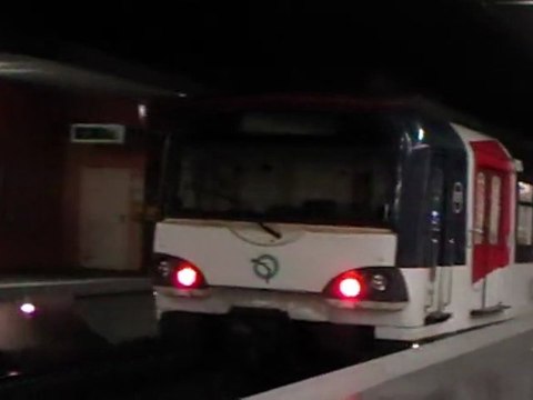 MS61 : Départ de la gare de Saint Germain en Laye sur la ligne A du RER