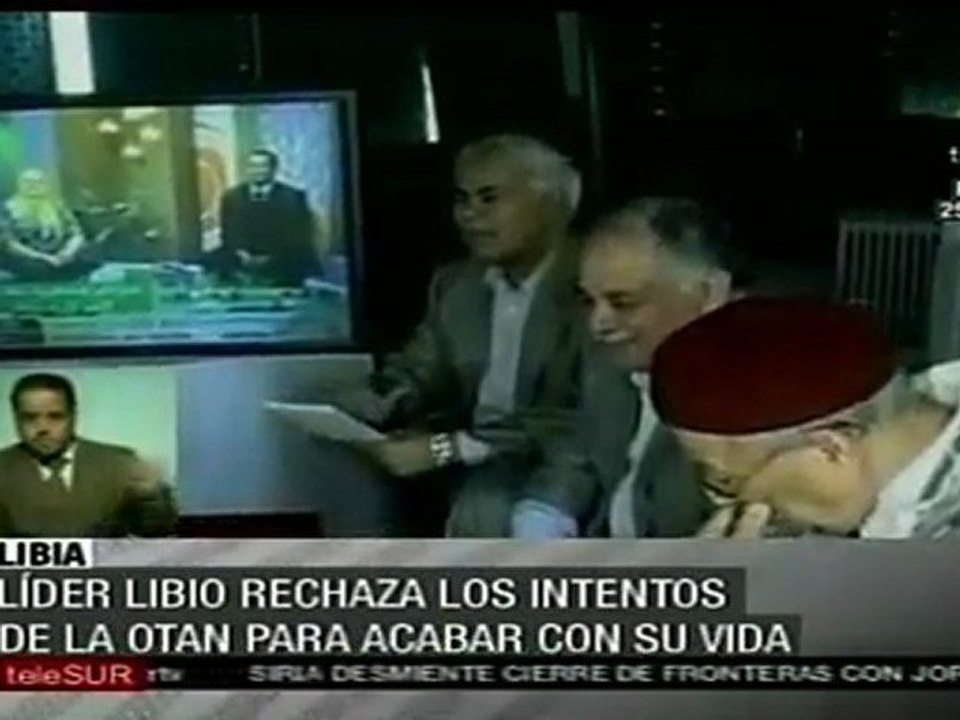 Libia acusa a OTAN de intentar matar a Al-Gaddafi