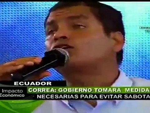 Ecuador toma medidas ante huelga pública
