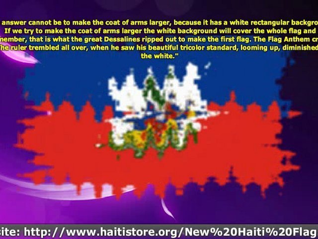 The New Haitian Flag Explained