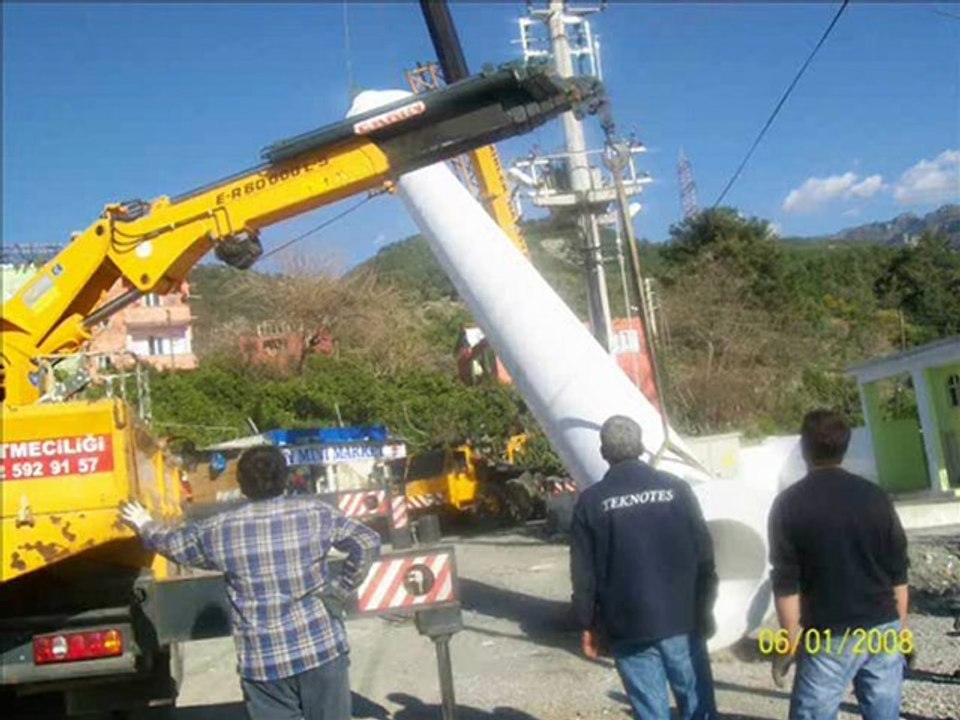 karakese aktaş camii minare yapımı