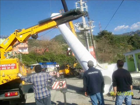 karakese aktaş camii minare yapımı