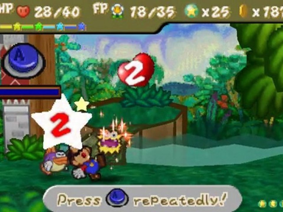 Paper Mario Part 23 / En Route Vers Le Volcan
