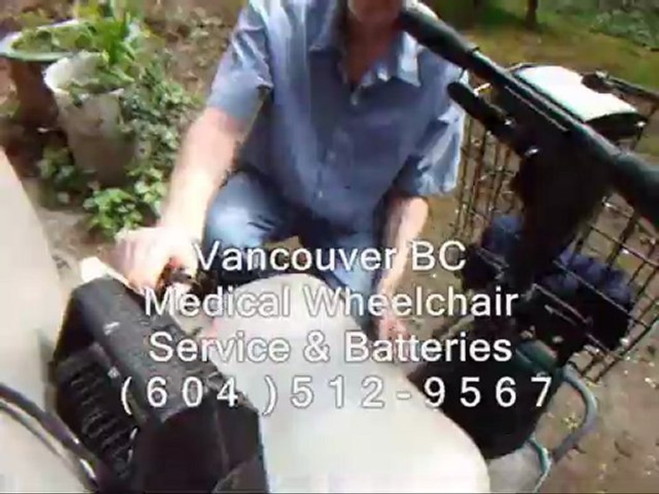 Electric Wheelchair Repair Service $175 Flat Rate Vancouver Surrey BC