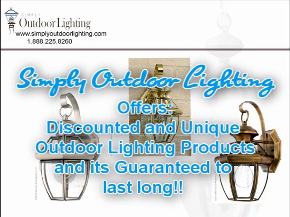 Discount Unique Outdoor Lighting