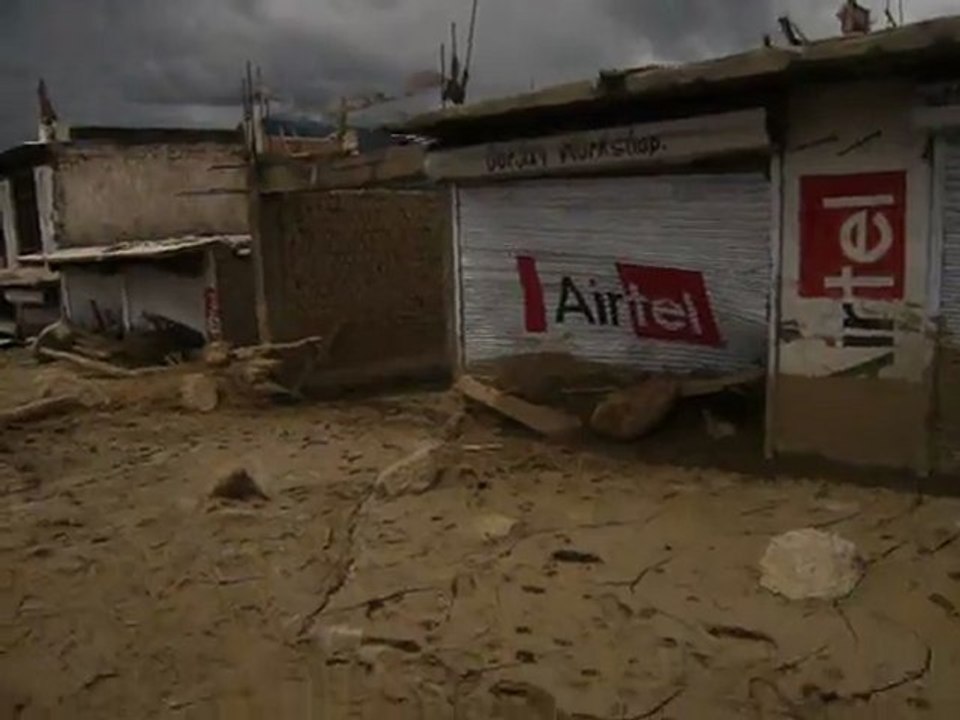Leh, mudslide, flood, 06/08/2010