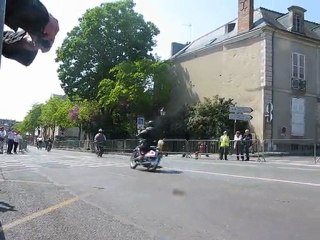 Le départ des Deux litres du Mans