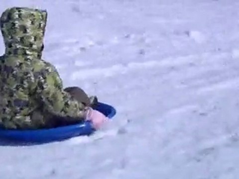 gocanada 20110416 Slide at Tanya Lake 2