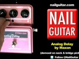 Pro Analog Delay Guitar Effects Pedal Demo / Test - Maxon