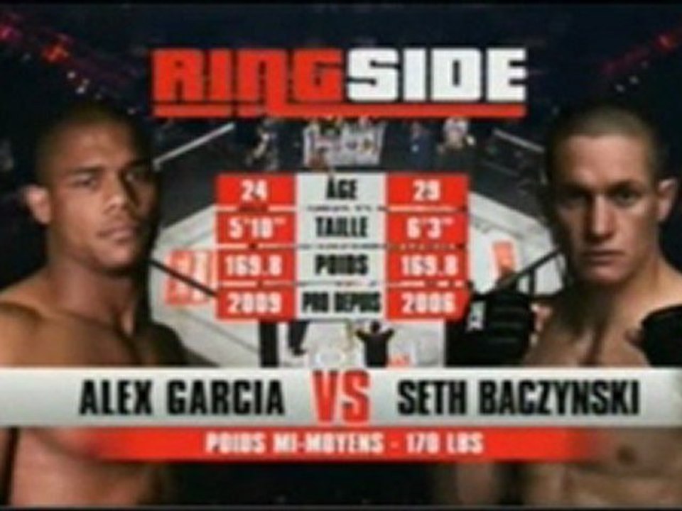 Alex Garcia vs Seth Baczynski