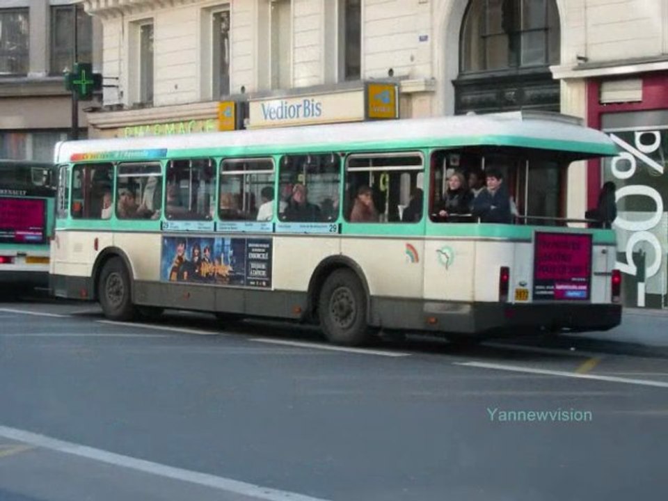 Les Renault SC10 RA à plate forme de Paris (RATP) 2002