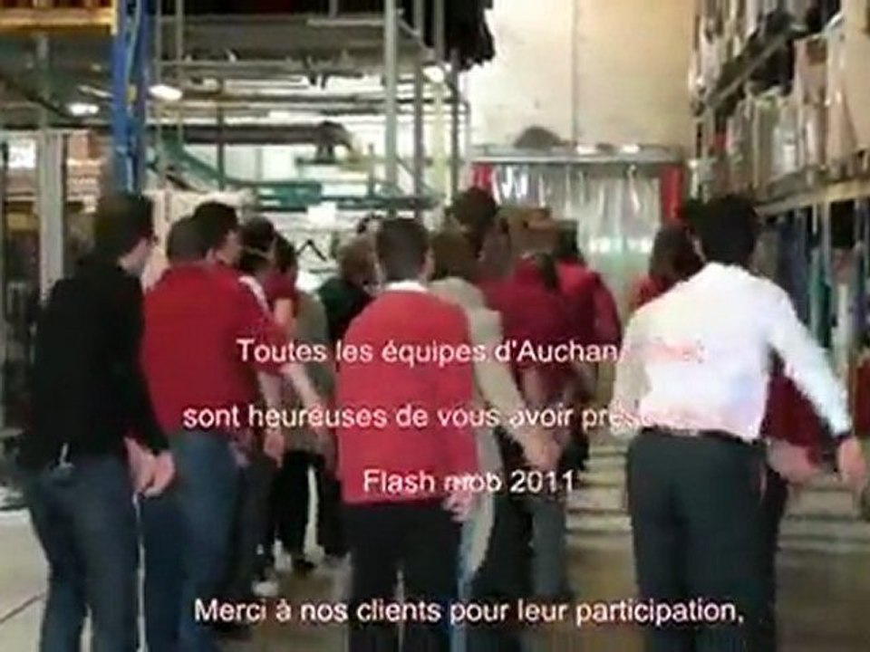 Flash Mob Auchan Olivet ( Officiel )