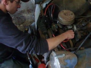 redemarage de la 2CV a pierre