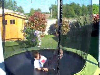 Le 17 avril 2011, merci pour le trampoline