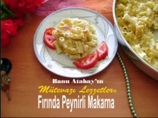 Fırında Peynirli Makarna