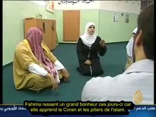 TALI FAHIMA  ISRAELIENNE CONVERTIE A L ' ISLAM