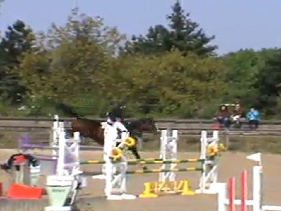 Amandine et Hélysée d'Or CSO Amat 2 GP 105 17/04/11