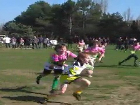 PLAISANCE XIII - Poussins - championnat de France - 1er match de poule Lézignan 20.03.11