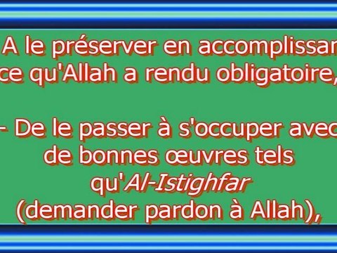 Dans l'obeissance d'Allah