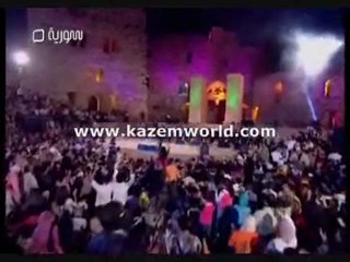 كاظم الساهر-مشتاق ياسوريا-مهرجان قلعة الحصن 2005