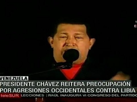 Declaraciones de Hugo Chávez en misa del Domingo de Ramos
