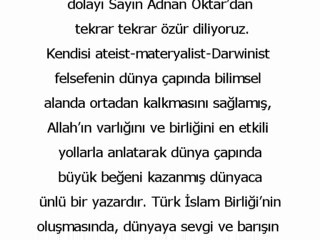 İnci Sözlük ekibinden Adnan Oktar’a özür mektubu!