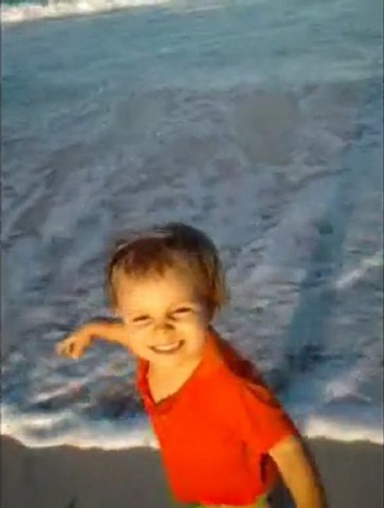 Dans les vagues