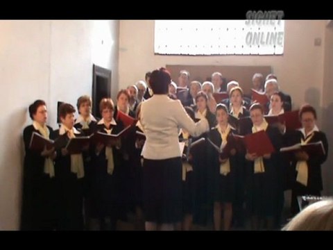 Corul Cristos Rege - Concert de pricesne la Memorial Sighet (17.04.2011)