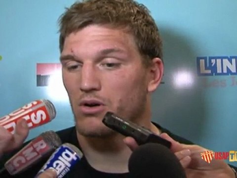 ITV d'après match USAP vs Racing Métro 92