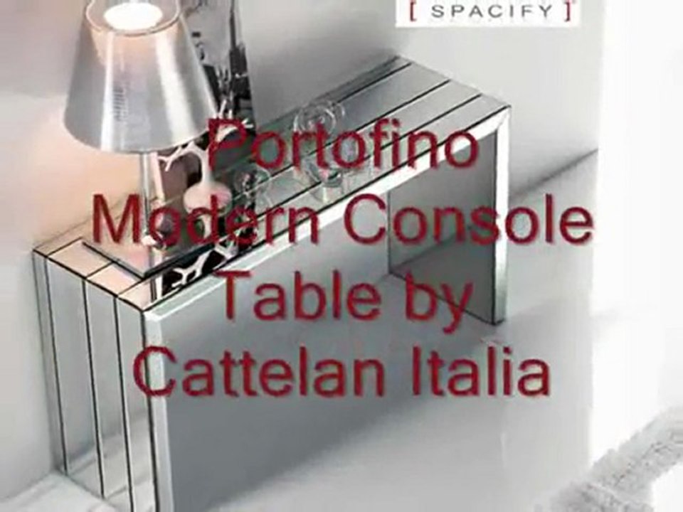 Portofino Modern Console Table by Cattelan Italia