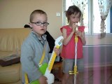 Petit concert avec cousine Justine
