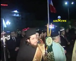 Γιούχαραν  πολιτικούς στο Μεσολόγγι