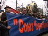 Chernobyl Clean-Up Workers Protest Benefits Cuts