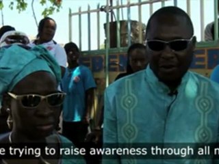 Amadou et Mariam en visite en Haïti pour soutenir le Pam