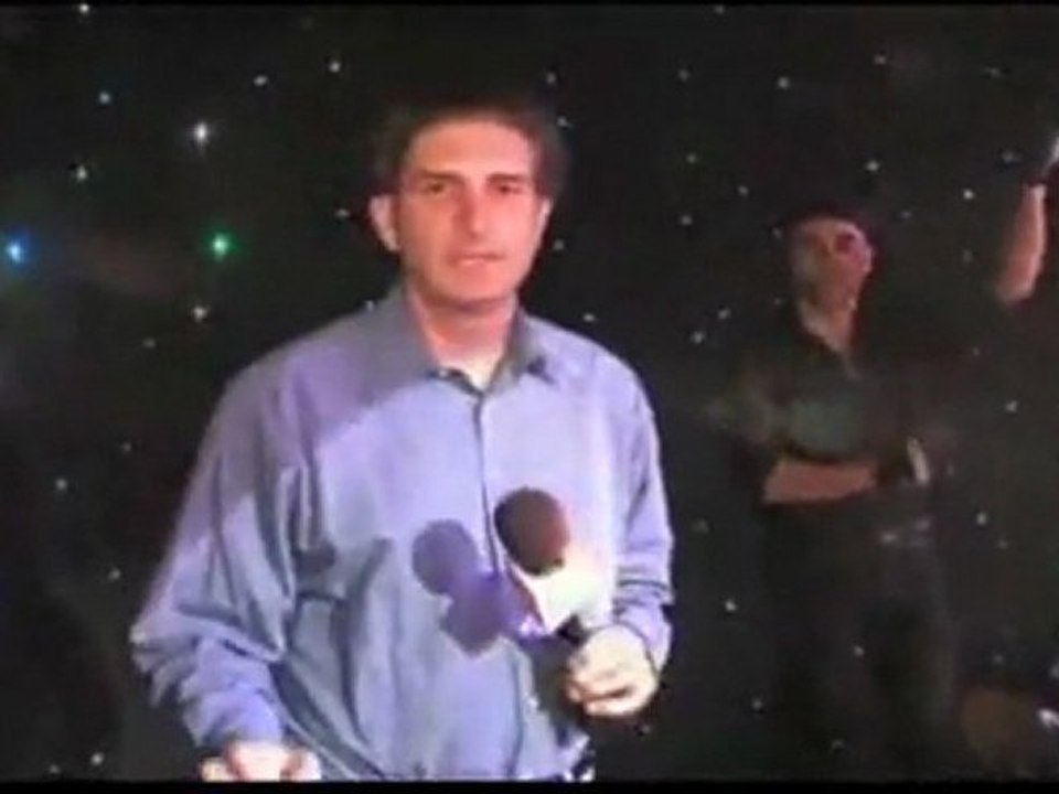 Il reporter rovina il numero da record