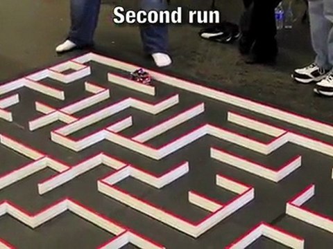 RoboGames 2011 - Micromouse Robot 1st Place Captured by ...