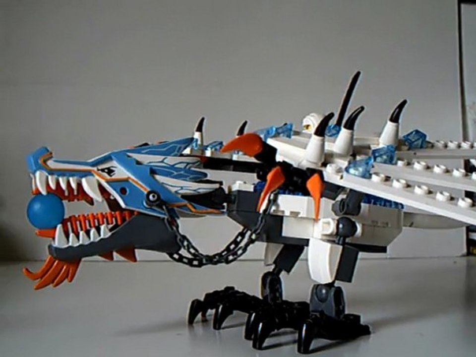 Review lego Ninjago Dragon de glace partie 2 : Le Dragon - par Toa-Bionicle